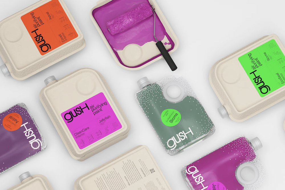 创新的色彩,智能的设计:五角星品牌Gush