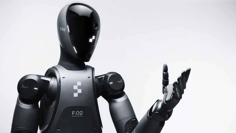 AI时代的工业设计Figure 02 人形机器人